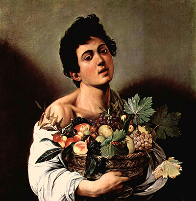One of the Caravaggio’s at the Galleria Borghese