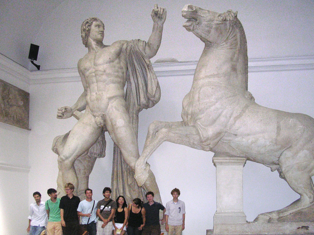 RILA students in Rome