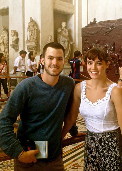 RILA students at the Vatican Museums